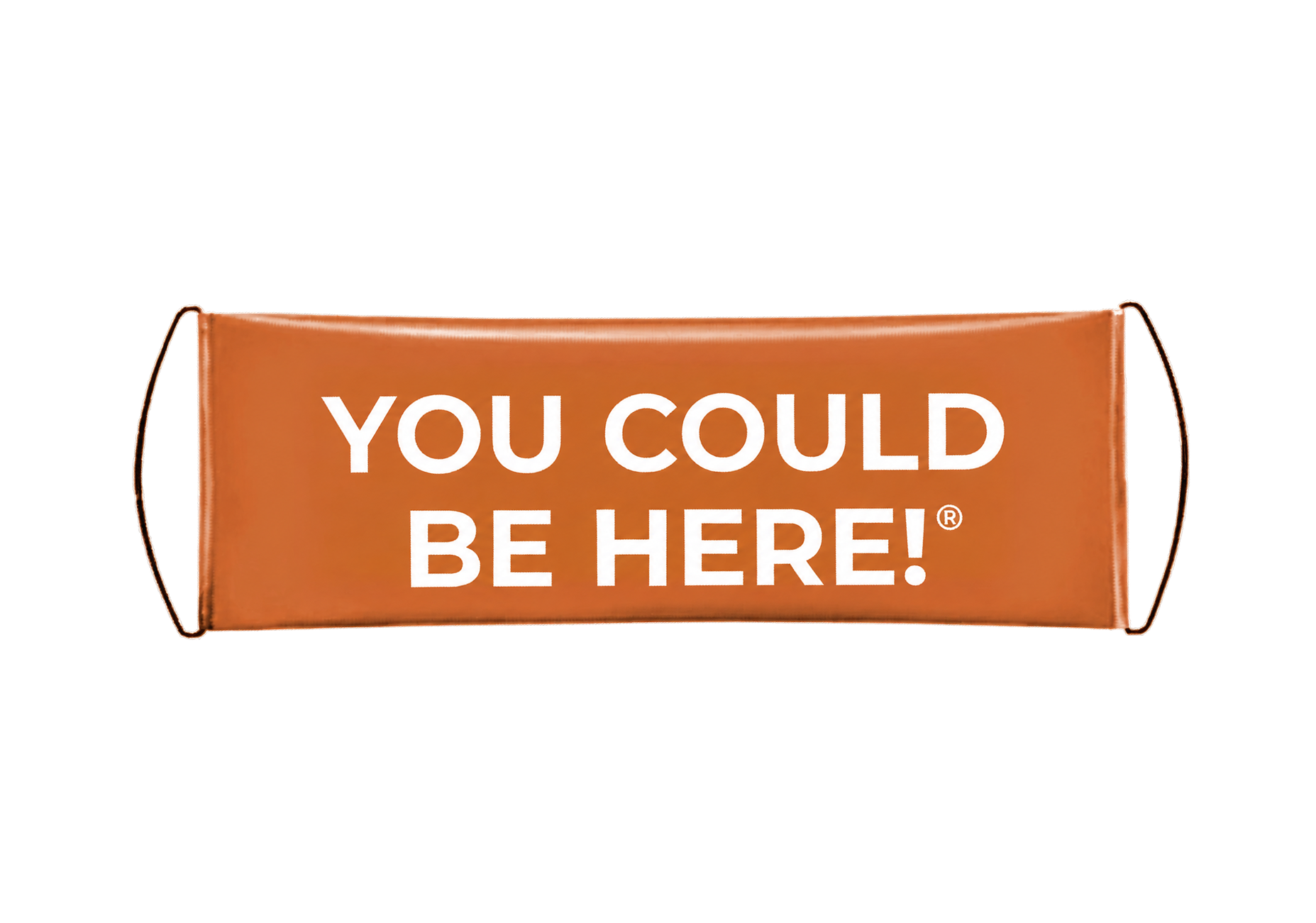 You could be here logo